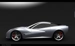 Chevrolet Corvette Renderings by James Robbins 2011 года